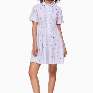 Kate Spade Abuzz Bumble Bee Printed Dress